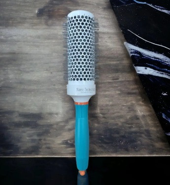 Термобраш керамічний з гачком для пробору для укладання волосся (діаметр 43), фото 1