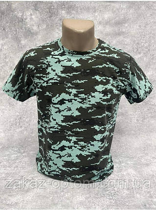 Футболка чоловіча камуфляж оптом (M-3XL) Туреччина —115136, фото 1