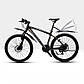 Крила велосипедні West Biking 0714021 Чорні переднє та заднє, фото 3