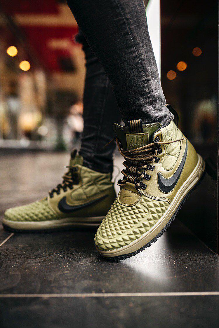 Nike lunar force 1 duckboot hotsell medium olive