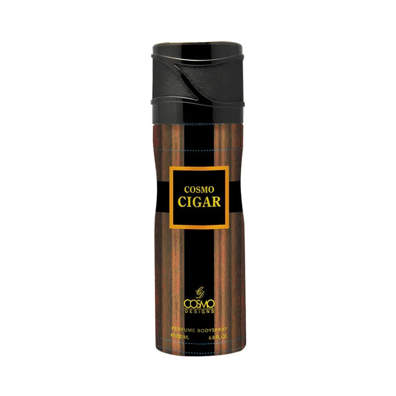 Парфумерний чоловічий  дезодорант для тіла від запаху поту Cosmo Designs Cigar 200 мл