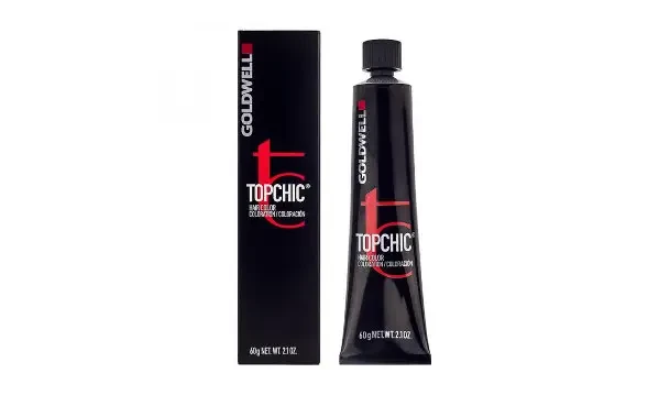 Стійка професійна фарба для волосся Goldwell Topchic Hair Color Coloration 60 мл