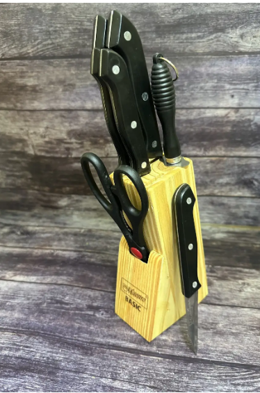 Стильный набор кухонных ножей MAESTRO MR-1402 профессиональные 8 предметов - фото 3 - id-p2090673071