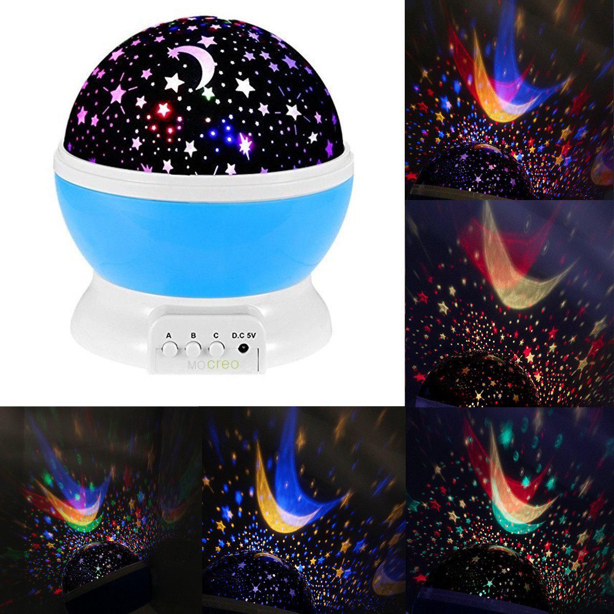Ночник-проектор Зіркове небо Star Master Dream rotating projection lamp LS-005569