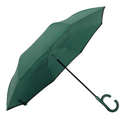 Жіноча парасолька навпаки Up-Brella 1166 Зелена (11203-64618)