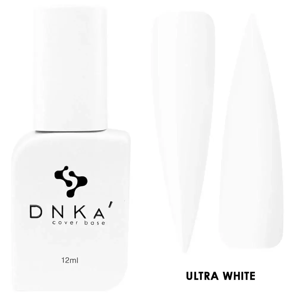 Гель-лак DNKa ULTRA WHITE білий 12 мл