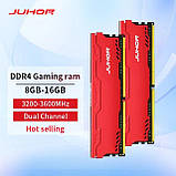 Оперативная память JUHOR 8 Gb DDR4 3200 с радиатором, фото 3
