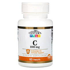 Вітамін C "21st Century" 1000 мг 60 таблеток