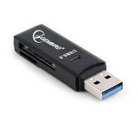 Картридер Gembird UHB-CR3-01 USB3.0 SD (SDHC / SDXC), microSD (microSDHC / microSDXC)