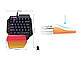 Ігрова дротова клавіатура з підсвіткою Sundy PUBG Mobile Keyboard G01 USB Black, фото 5