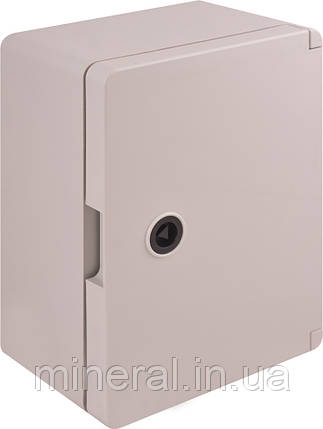 Шафа удароміцна з АБС-пластика e.plbox.180.240.130.blank, 180х240х130мм, IP65, фото 1