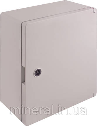 Шафа удароміцна з АБС-пластика e.plbox.300.350.165.blank, 300х350х165мм, IP65, фото 1