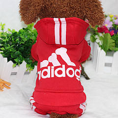 Спортивний костюм для собак Pet Style "Adidog" Червоний L