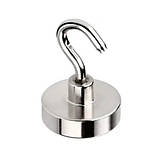 Магніт неодимовий пошуковий із гачком 48x11.5мм N52 до 48 кг, фото 2