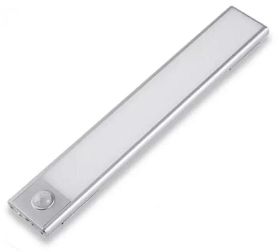 Лампа акумуляторна магнітна 8911, з датчиком руху, 60 см, фото 1