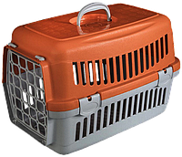 AnimAll переноска для кошек и собак, серо-оранжевая
