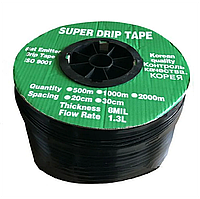 Лента для капельного полива иммитерная SUPER DRIP TAPE 150 мм (1000м)