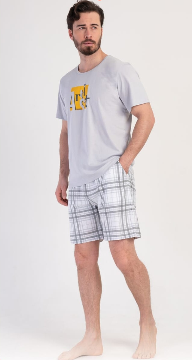 Чоловічі піжами з шортами. Vienetta, фото 1