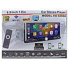Штатна магнітола андроїд Універсальна 6280-А, Автомагінітола 1дин 4 ядра 2/32, штатний головний пристрій, фото 2