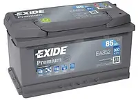 Аккумулятор автомобильный EXIDE PREMIUM 85 Ah (R+) (800À) EA852