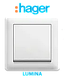 Розетка акустична LUMINA білий, HAGER WL3310, 16 А/230 В, фото 2