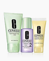 Лосьон для лица Clinique Clarifying Lotion 2 Набор (30 мл - мыло жидкое для лица Clinique Liquid Facial Soap