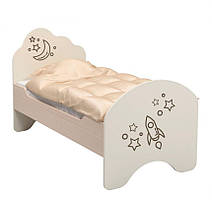 Ліжко дитяче без матрацу "Таємничий всесвіт" з фотодруком, без матраца (60x140)