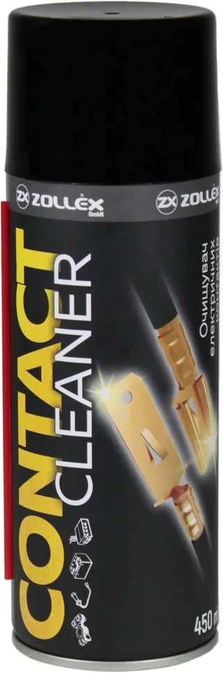 Очисник електроконтактів і клем Contact Cleaner 450 мл SCC-65 Zollex
