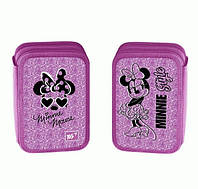 Пенал двойной HP-01 Minnie Mouse 20x13x4.5 см фиолетовый Yes