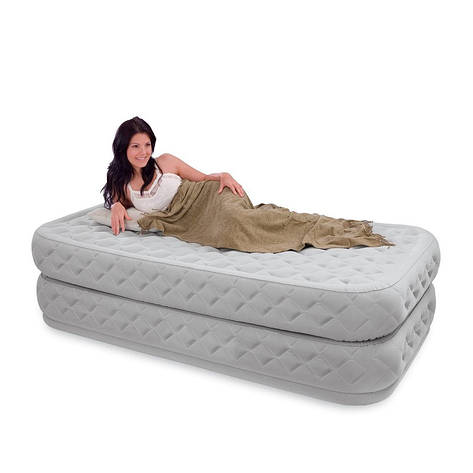 Intex 64462 надувна ліжко Air-Flow Bed 99х191х51см, фото 1