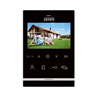 Видеодомофон 4,3" дюйми SEVEN DP 7541 black