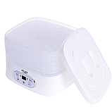 Сушарка для грибів, трав і продуктів Adler AD 6658  - дегідратор з таймером, фото 7