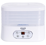 Сушарка для грибів, трав і продуктів Adler AD 6658  - дегідратор з таймером, фото 5