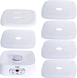 Сушарка для грибів, трав і продуктів Adler AD 6658  - дегідратор з таймером, фото 6