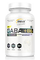 Гамма-аминомасляная кислота Genius Nutrition GABA + B6 90 капсул