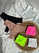 Набір жіночих безшовних трусиків 5 шт зручні з поясом утяжки, фото 3