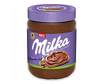 Паста ореховая Milka из фундука с добавлением какао 350г.