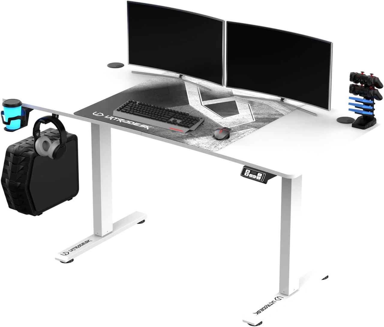 Геймерський стіл Ultradesk LEVEL V2 White