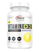 Витамин Д3 Genius Nutrition Vitamin D3 50 mcg 90 таблеток