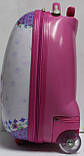 Пластикові дитячі валізи ручна поклажа Josepf Ottenn Sofia Софія якість Люкс рожевий 016-3-1/16-JDX-79-1, фото 5