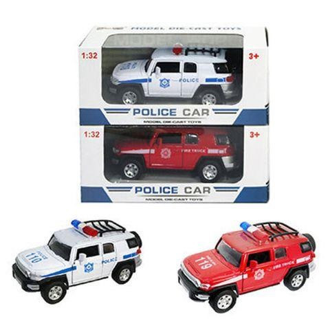 Іграшка модель Поліцейська/Пожежна машинка F1101-3, фото 1