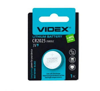 Батарейки CR-2025 Videx Excellent 3 V 633203 G-Rich