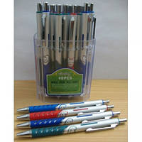 Ручка WZ-2067 кулькова автоматична пластикова