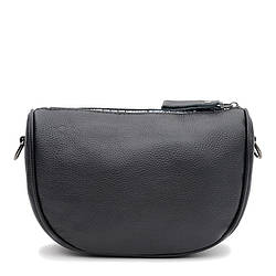 Жіноча шкіряна сумка Borsa Leather K18569bl-black