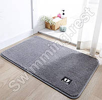 Килимок для ванної кімнати 80х50 см Сірий