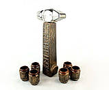 Молоток «Забий на все» подарунковий набір для спиртного, крутий подарунок для чоловіка майстра, фото 4