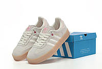 Кроссовки женские Adidas Samba Pink Valentine s Day