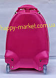 Валізи овальні дорожні дитячі якість Люкс ручна поклажа Josepf Ottenn Princess рожеві 16JDX-29-1, фото 8