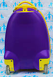 Дорожні дитячі валізи для подорожей якість Люкс Josepf Ottenn Барбі фіолетовий 16-JDX-60, фото 2