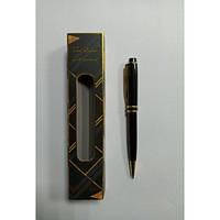 Ручка Wilhelm Buro WB169 шариковая поворотная, черная с золотом